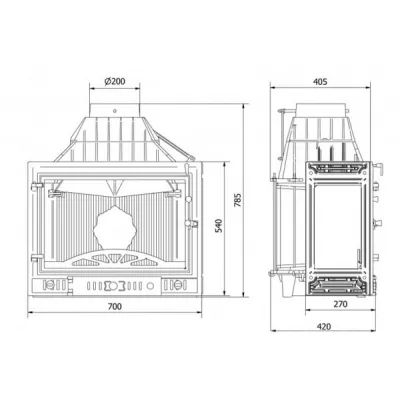 KAWMET W3PLB (3 стекла) 16,7 кВт