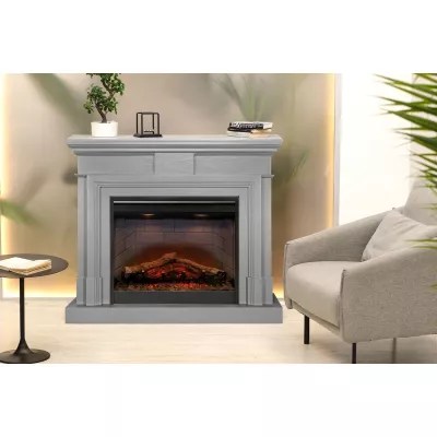 Каминокомплект Coventry Graphite Grey - Серый графит с очагом Symphony 26 DF2608-INT