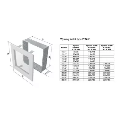 купить 22x45 Venus никелированная с жалюзи