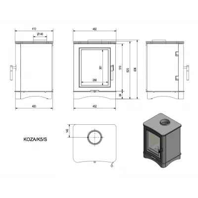 купить Koza/K5/S(сталь)