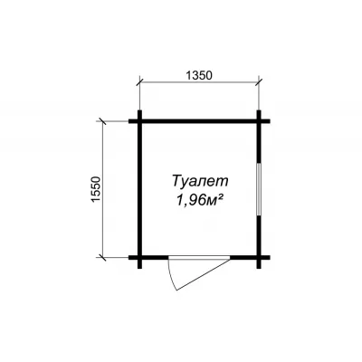 фото Туалет садовый Т-1