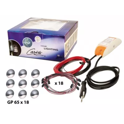 Комплект светодиодных светильников для лестницы GP65 Led 18 kit, арт. 1532117 - недорого