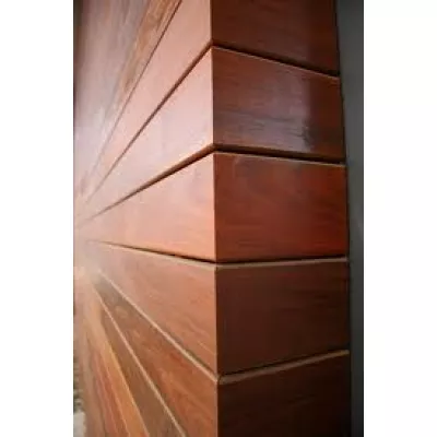 Облицовочная доска, МЕРАНТИ темно-красный 20х145 мм (Азия) - 2,4 м Экзотическая древесина фото
