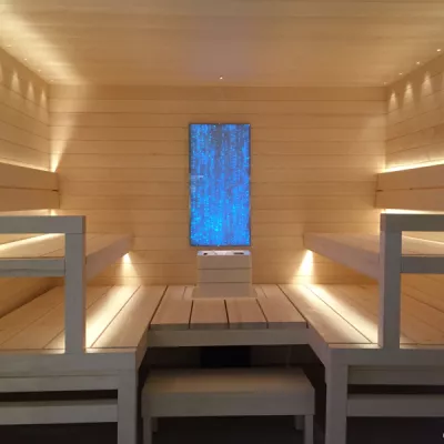 Комплект Cariitti Sauna Linear 8м (4х2м)  без проектора Светильники фото