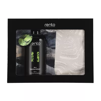 Подарочный набор RENTO: ароматизатор «Летняя Береза» 400 мл и полотенце 50х60 см Эфирные масла фото