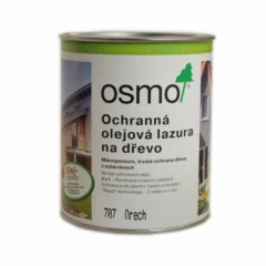 Защитное масло-лазурь для древесины OSMO HOLZSCHUTZ OL-LASUR 707 (Орех)