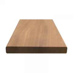 Полки из термообработанного абаши, широкие, 25х190 мм