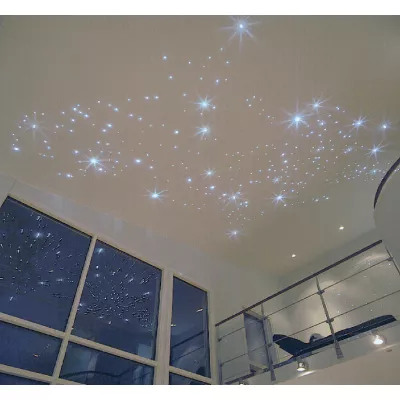 Комплект Cariitti Звездное небо Crystal Star хром, с синим мерцанием (100 звезд и 18 хрустальных насадок), 1527612 Светильники фото