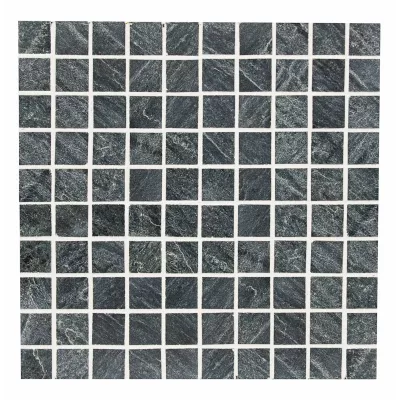 Мозаика из талькохлорита 300х300х10 мм (квадрат) Финдяндия фото
