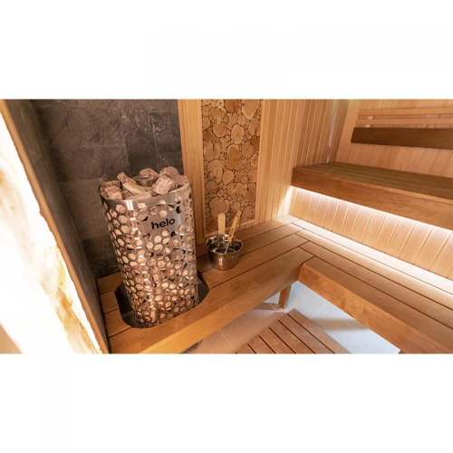 Доска для полков Ольха термообработанная medium 25х135 мм