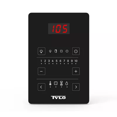 Tylo Sense Combi Pure 10 - электрическая печь-каменка (пульт в комплекте),  цвет черный