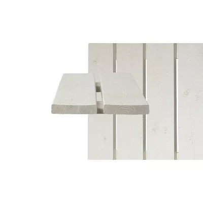 Окрашенная ДОСКА с тонкопиленой поверхностью Scandic Exterior (для забора) Деревянные заборы «Scandic» фото