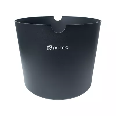 Шайка  PREMIO без ручки (чёрная), арт. AP-058W