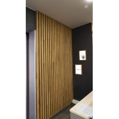 Реечные панели, дуб