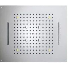 Хромированный потолочный элемент для душа впечатлений WDT