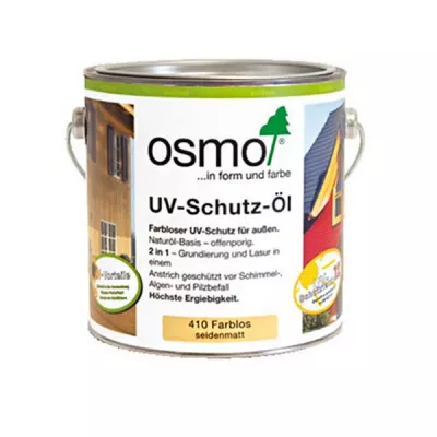 Масло OSMO защитное с УФ-фильтром, 410 бесцветное Дерево и пиломатериалы фото