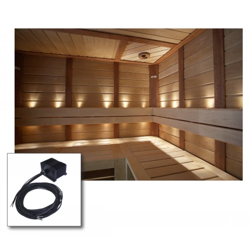 Комплект освещения сауны Cariitti с проектором VPAC-1527-L114 (арт. 1516706)