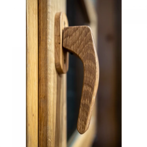 Ручка оконная (дуб)