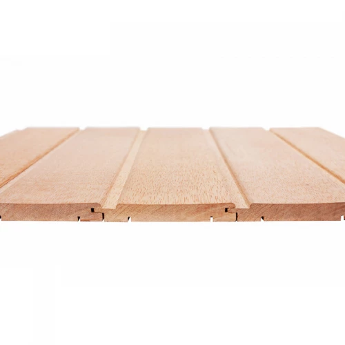 Вагонка Золотистый Кедр широкая, 15х130(120) софтлайн