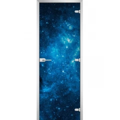 Стеклянная межкомнатная дверь Space-05