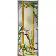 Стеклянная межкомнатная дверь Stained Glass-04