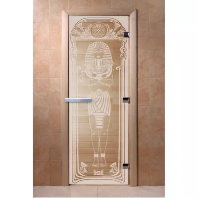 Дверь "Египет прозрачная"