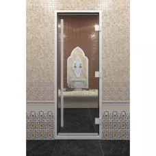 Дверь "Хамам Престиж Прозрачное"