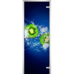 Стеклянная межкомнатная дверь Fruite-02