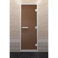 Дверь "Хамам Бронза матовая"
