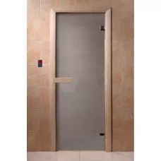Дверь "Сатин" 1900*700, 6мм, 2 петли