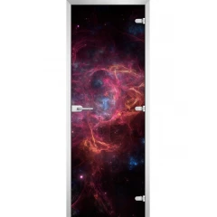 Стеклянная межкомнатная дверь Space-03