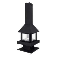 Камин ЭКЛИПС ОСТРОВНОЙ 4D