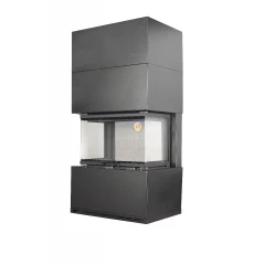 Камин РОДОС 800 белый шамот