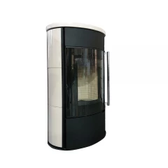 Камин ТОРОНТО майолика кремовая