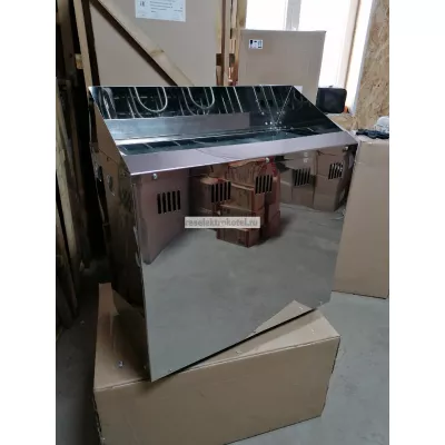 Электрическая печь 18 кВт (нержавеющая)  для сауны и бани - недорого