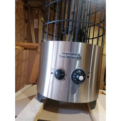 Электрокаменка ЭКМ 6 кВт  «Комфорт Плюс» со встроенным терморегулятором и таймером