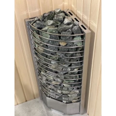 Электрическая печь (электрокаменка) для сауны и бани, ЭКМ 10,5 кВт угловая "Олимпия"