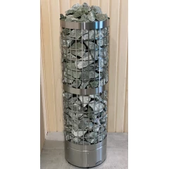 Электрическая печь (электрокаменка)  для сауны и бани, ЭКМ 15 кВт "Цилиндр"