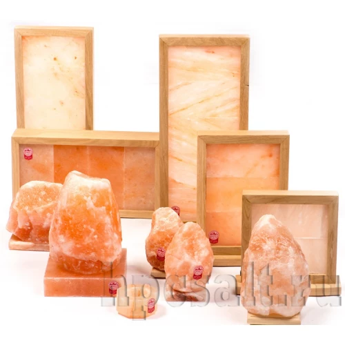 Лампа HPCSalt 20х50см (солевой светильник) из Гималайской соли