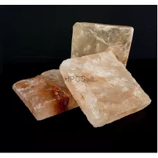 Соляная плитка 10*10*2,5см натуральная из Гималайской соли не торцованная