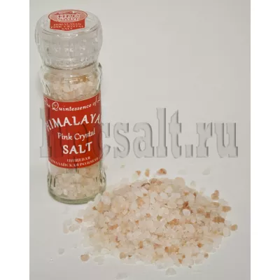 Купить Мельничка с Пищевой Гималайской розовой солью, 120гр