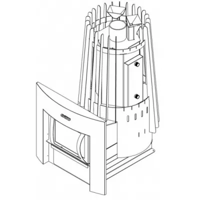 фото Теплообменник GrillD Cometa AISI 430 2 мм, 1,8 л