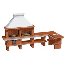 АристократЪ 7322 Red (Радиальный кирпич Красный)