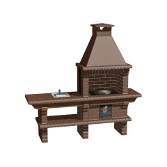 АристократЪ 722 Terra (Радиальный кирпич Темно-коричневый)