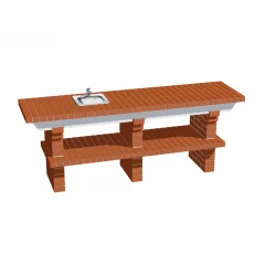 АристократЪ 786 Red (Прямоуг. кирпич Красный)