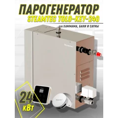 Steamtec TOLO KEY 240 - 24 кВт (ВЛАГОСТОЙКИЙ модуль управления). парогенератор для хамама и турецкой бани
