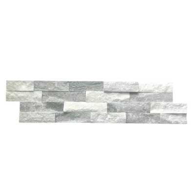 Кварцит бело-серый неоклассик натуральный камень