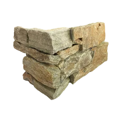 Наружный угол Кварцит мультиколор грубый натуральный камень
