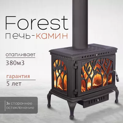 Чугунная печь Forest