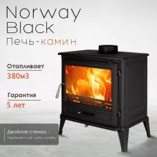 Чугунная печь Norway Black
